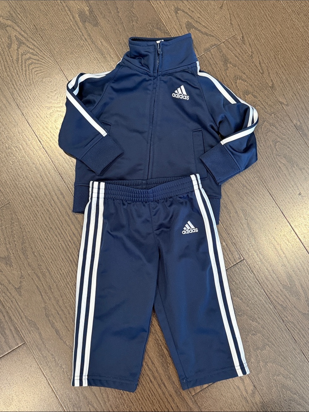 Adidas navy track suit 9M
